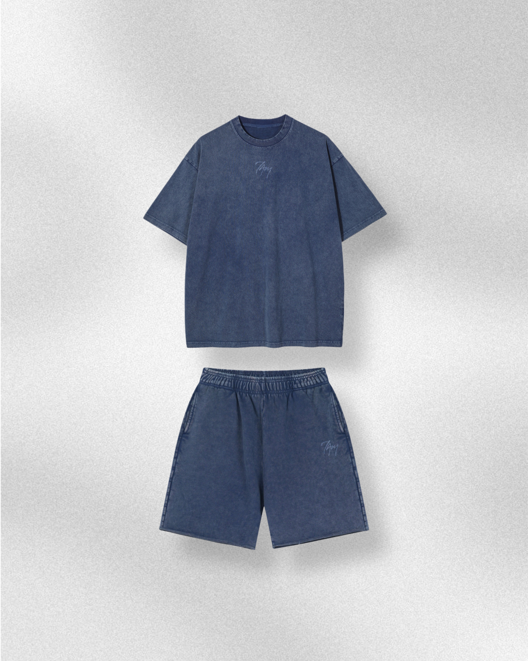 Vintage Logo Navy | Oversized T