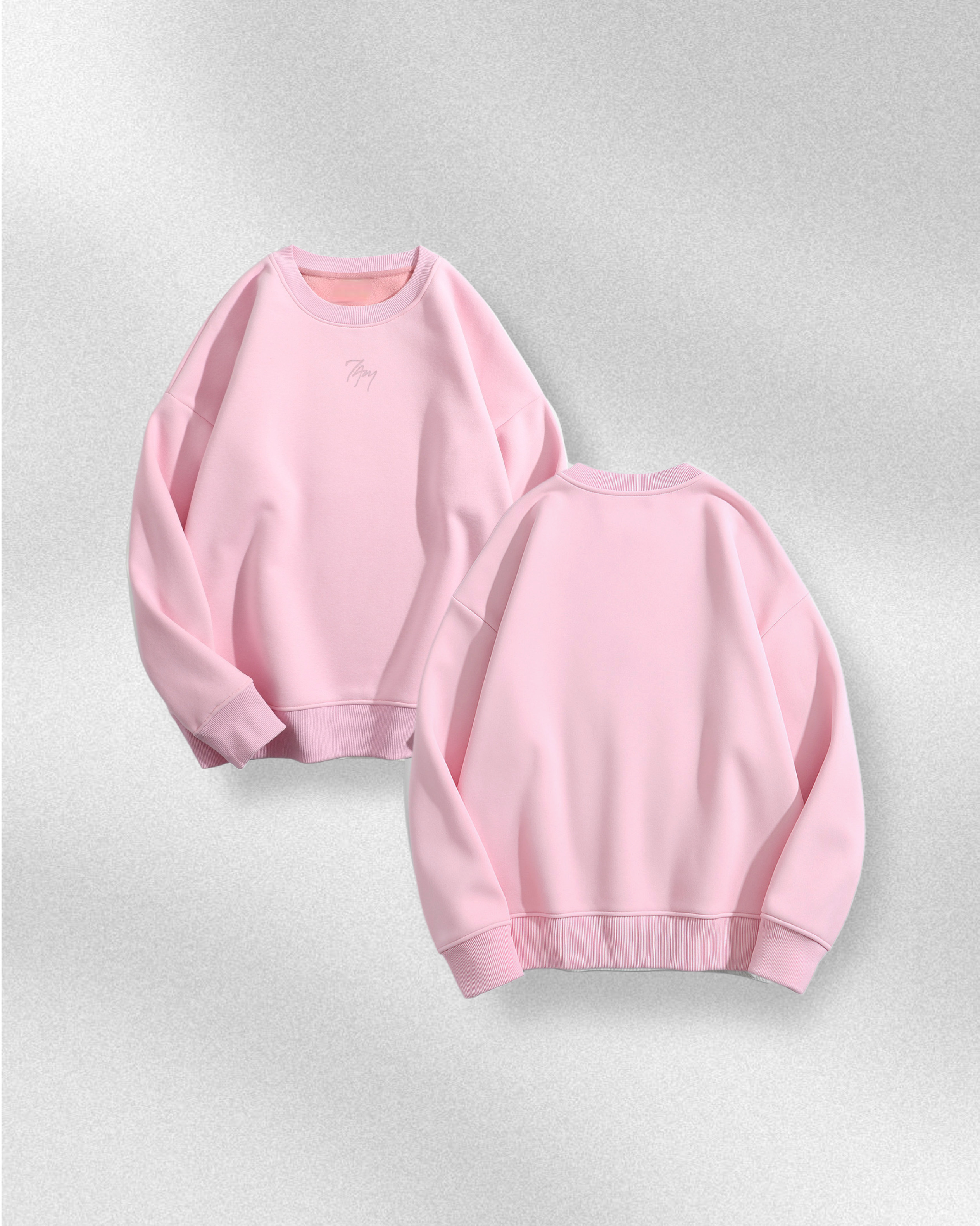 24/7 Lotus Pink Logo | Sweatshirts