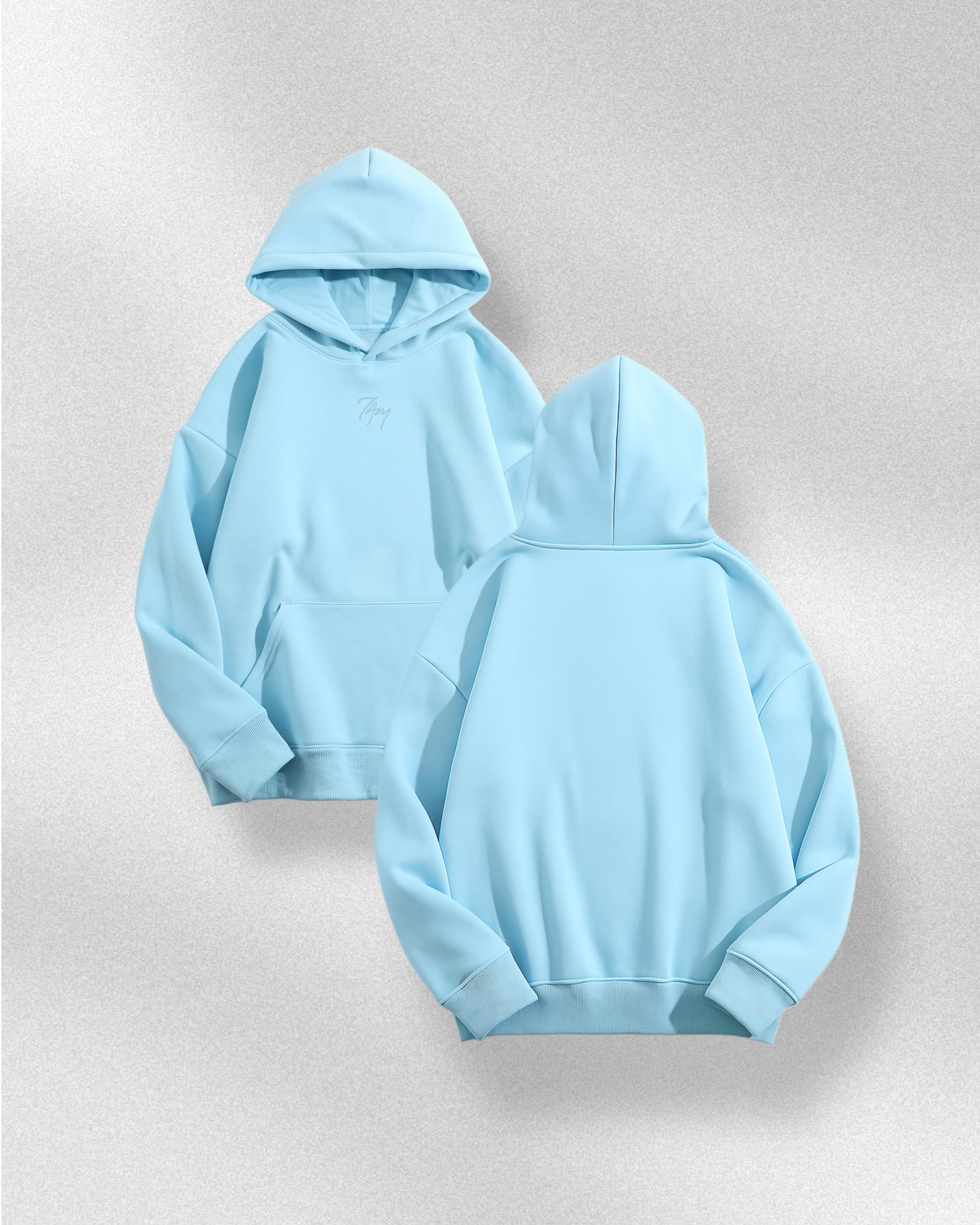 24/7 Sky Blue Logo | Hoodie