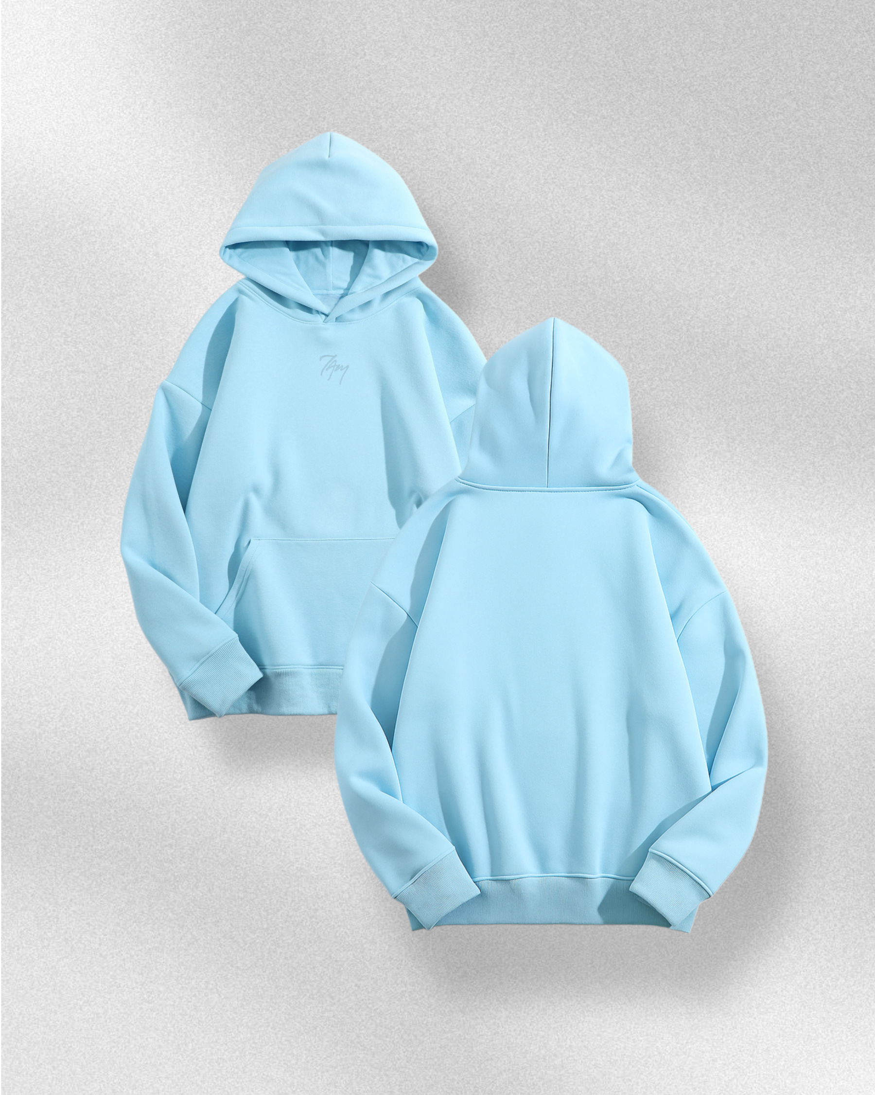 24/7 Sky Blue Logo | Hoodie