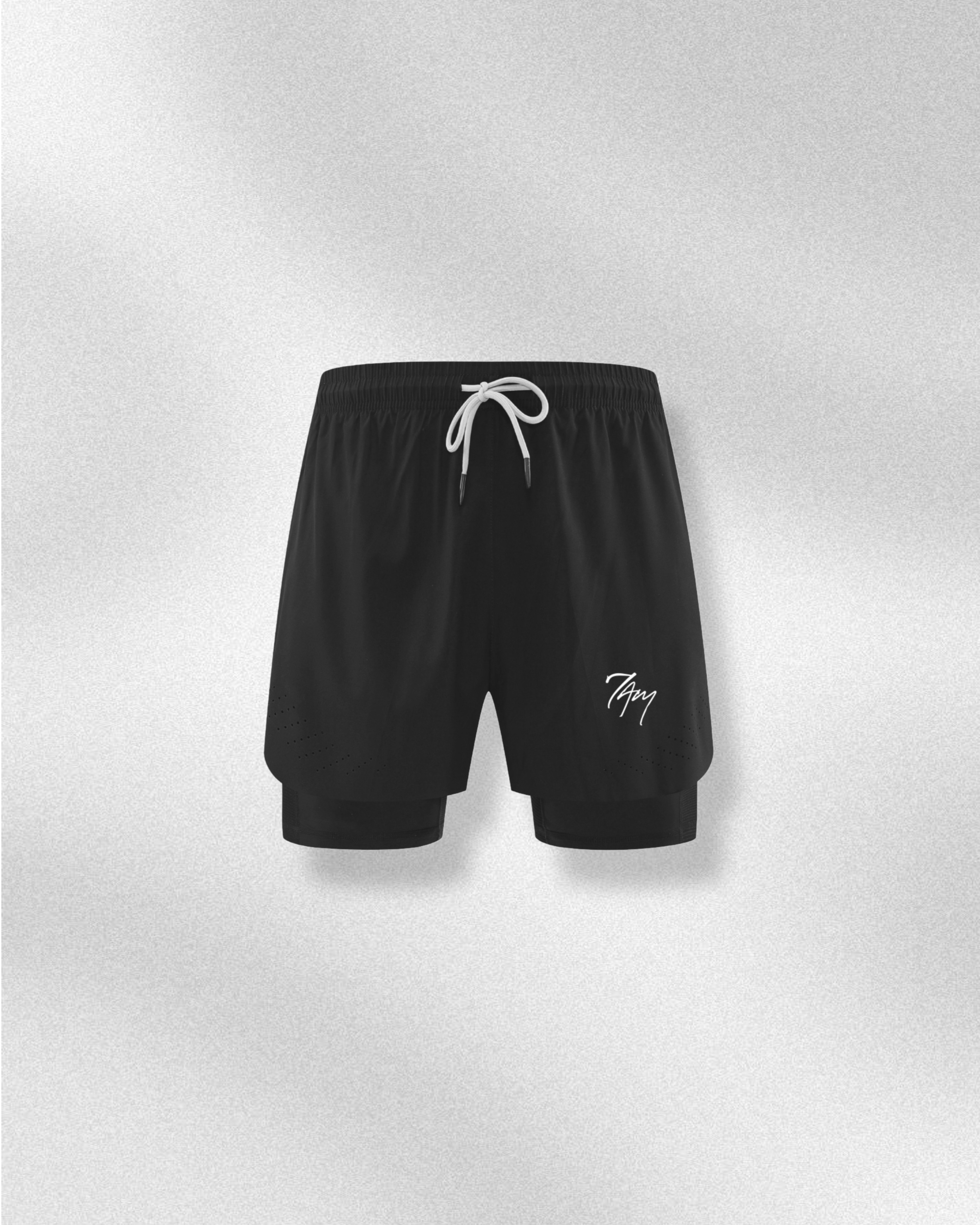 Men's Active Black | Compression Shorts