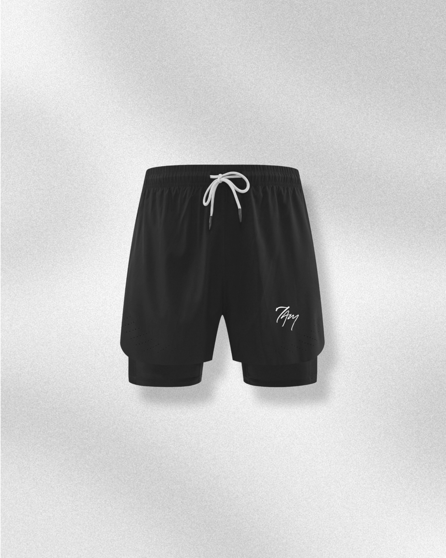 Men's Active Black | Compression Shorts