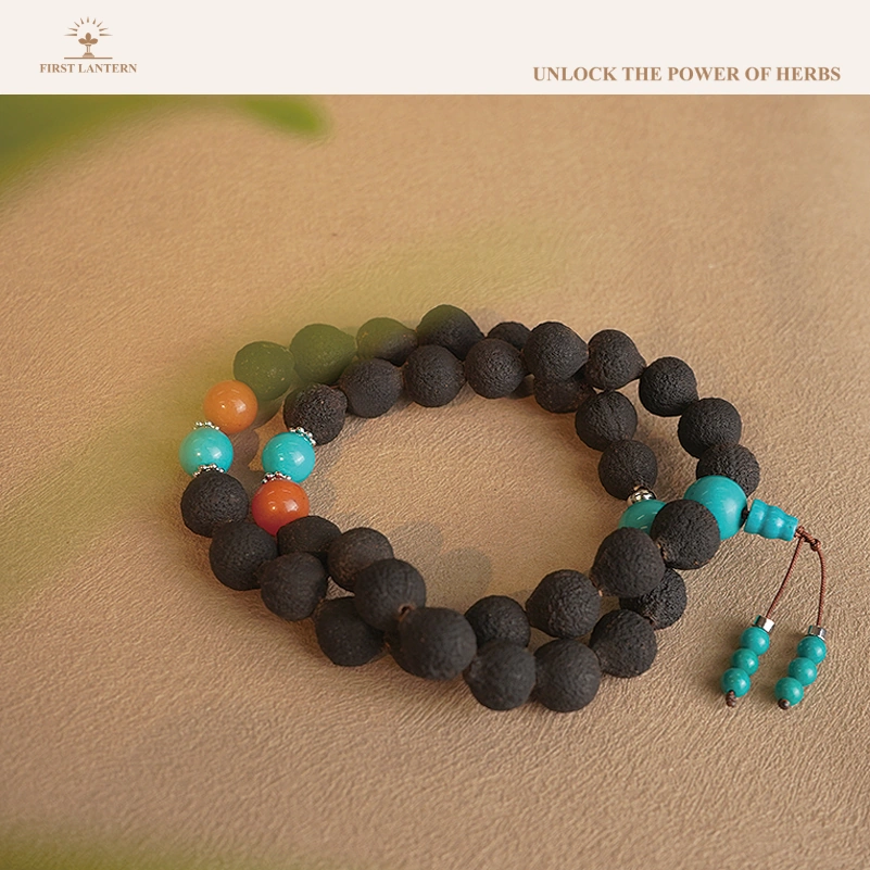 Twin Harmony – Taigan (Baby Tangerine) Double-Circle Bracelet