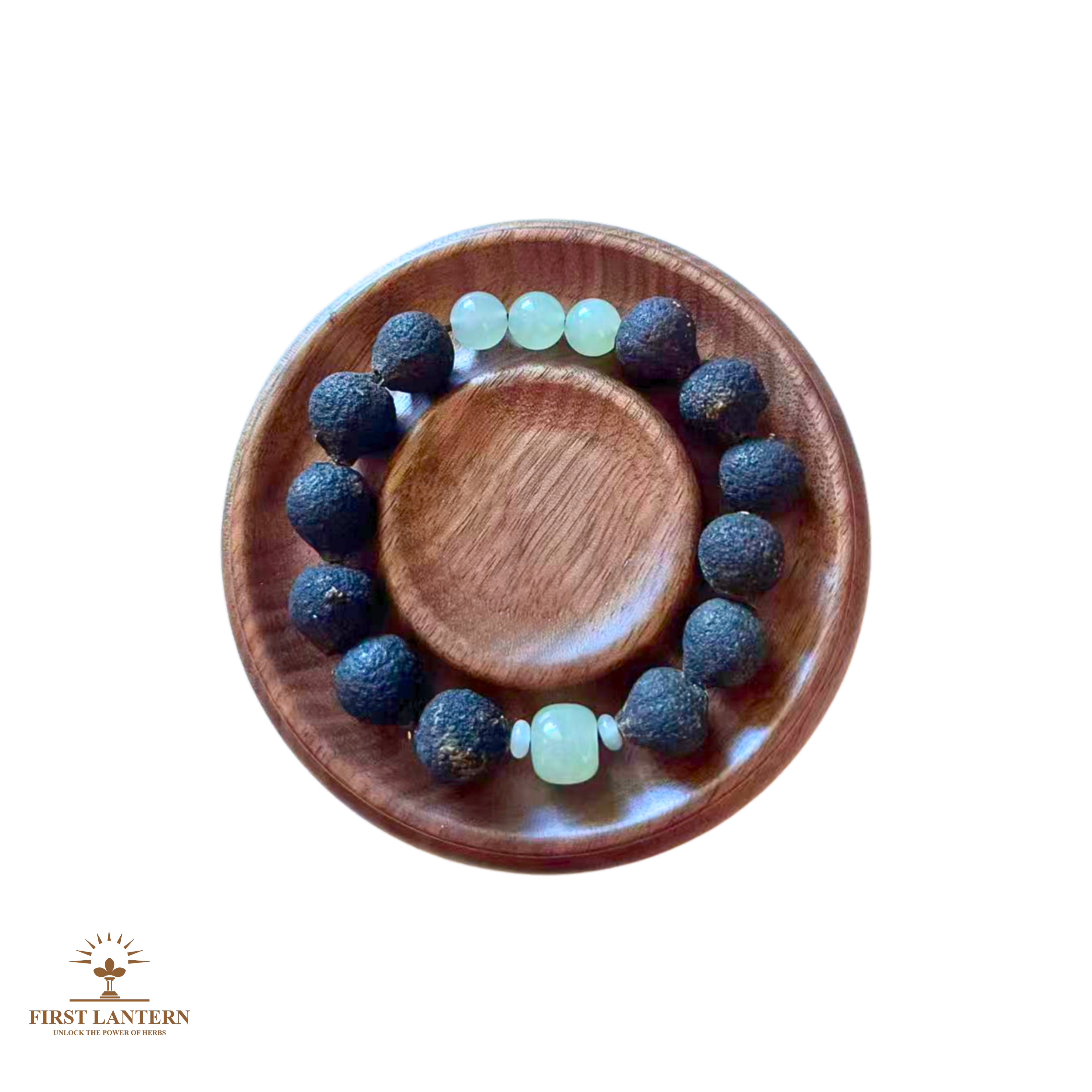 Taigan (Tangerine) Bead x Green Aventurine Mindfulness Bracelet - "Verdant Ease" (Single Strand)