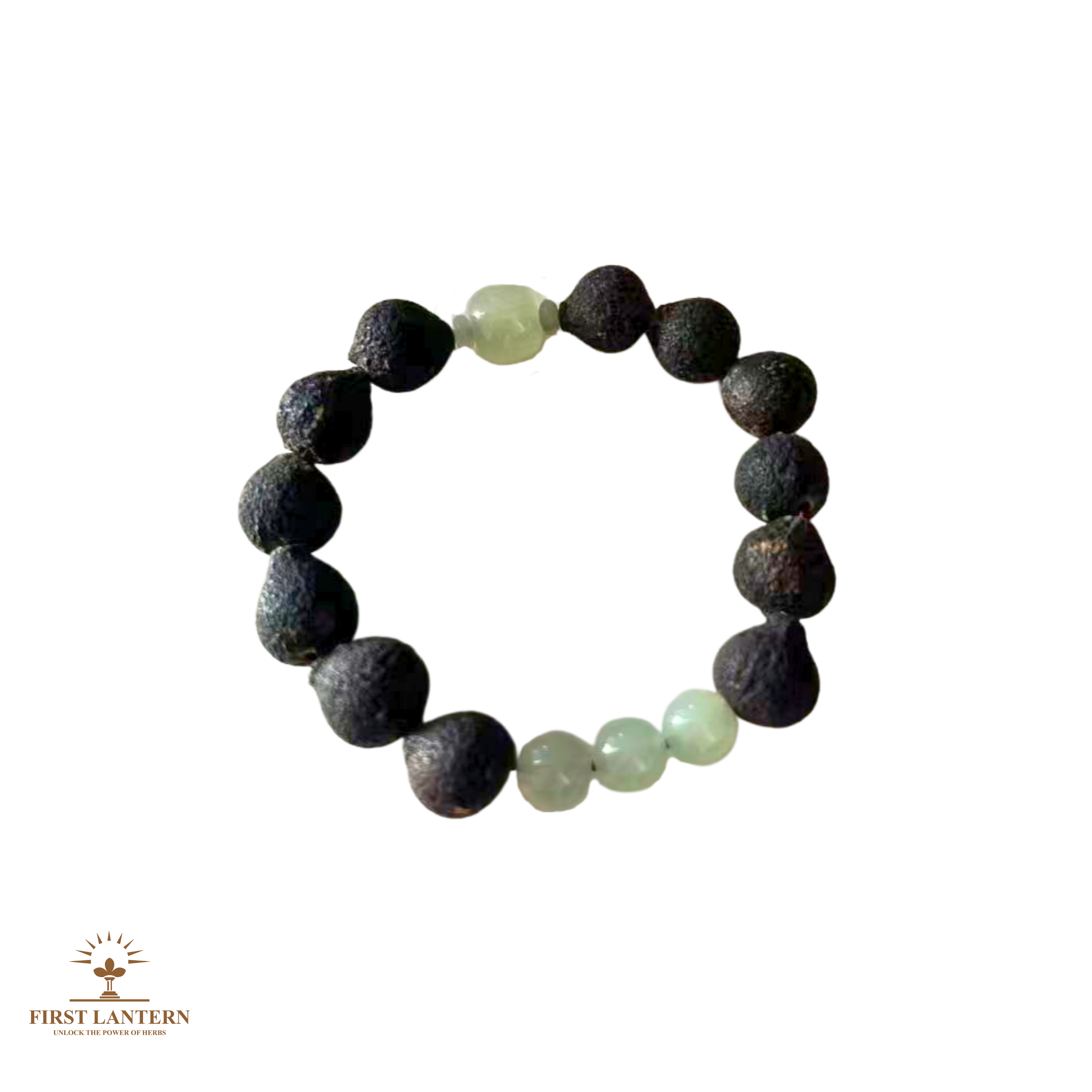 Taigan (Tangerine) Bead x Green Aventurine Mindfulness Bracelet - "Verdant Ease" (Single Strand)