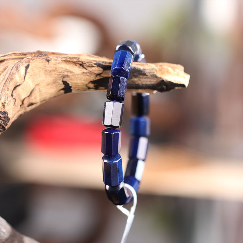 Sugilite / Shujulai hexagonal prism single-circle bracelet