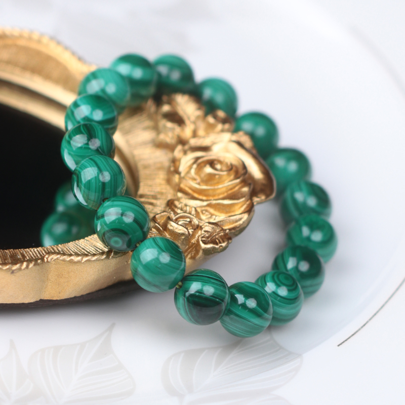 malachite Round bead bracelet