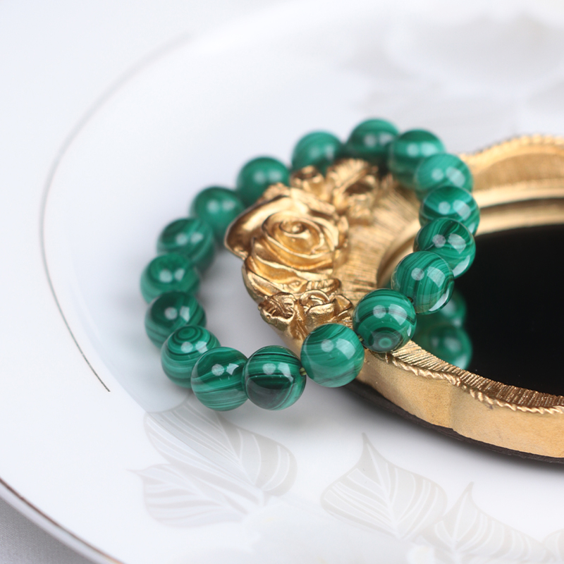 malachite Round bead bracelet