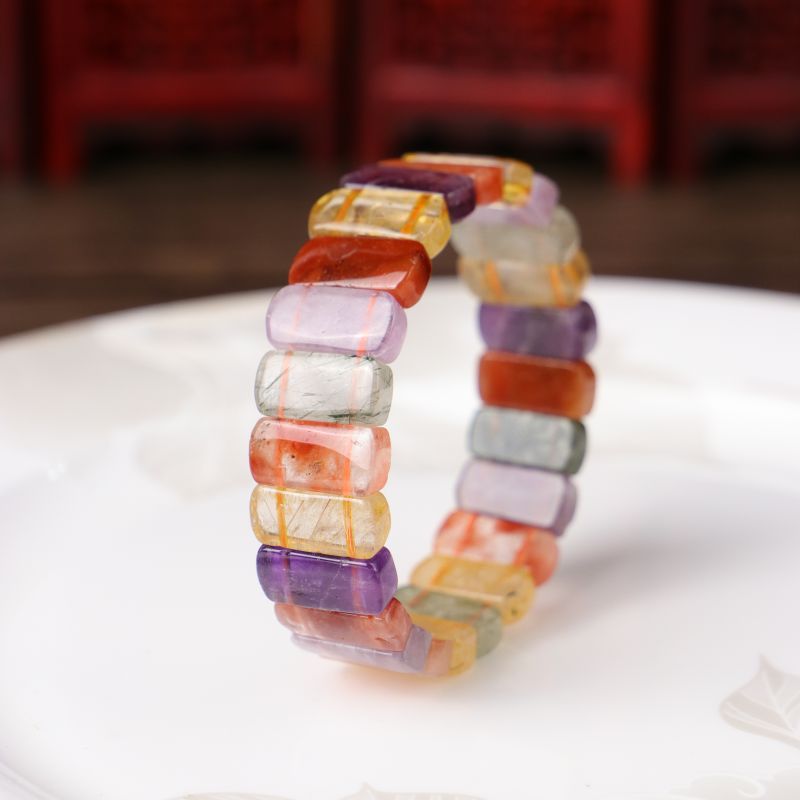 Welfare Crystal Multi-Gem Bracelet