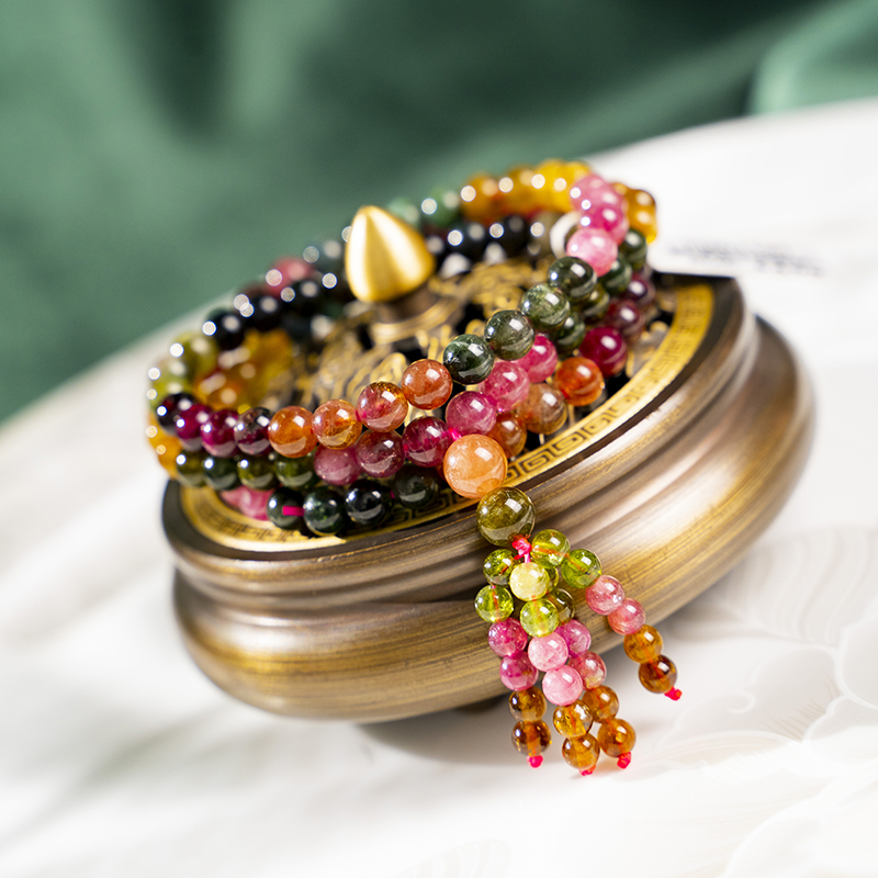 Watermelon Tourmaline bracelet