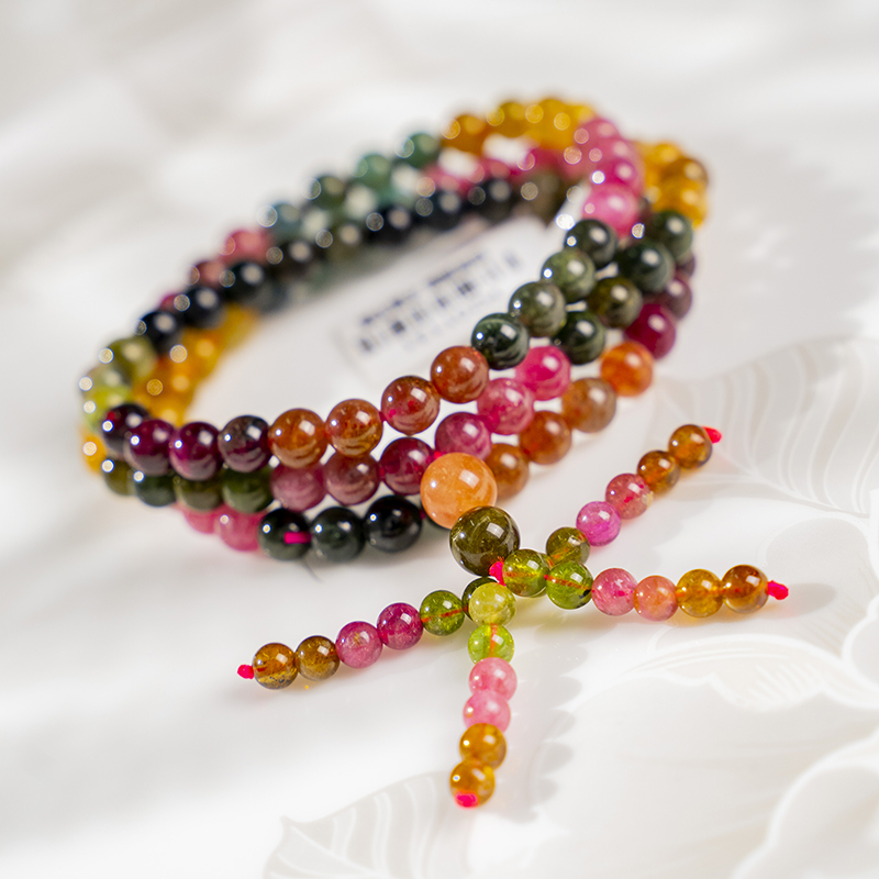 Watermelon Tourmaline bracelet