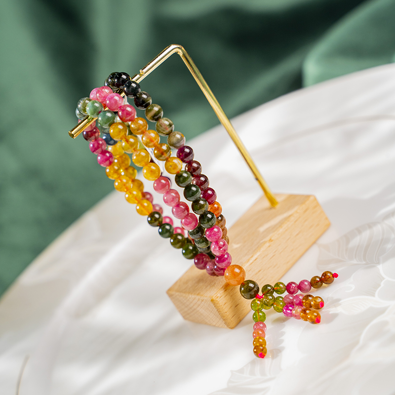 Watermelon Tourmaline bracelet