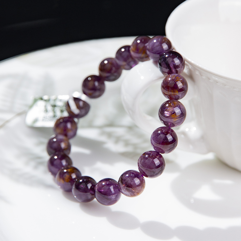 Aurora Purple Titanium Dabi Zi Bracelet