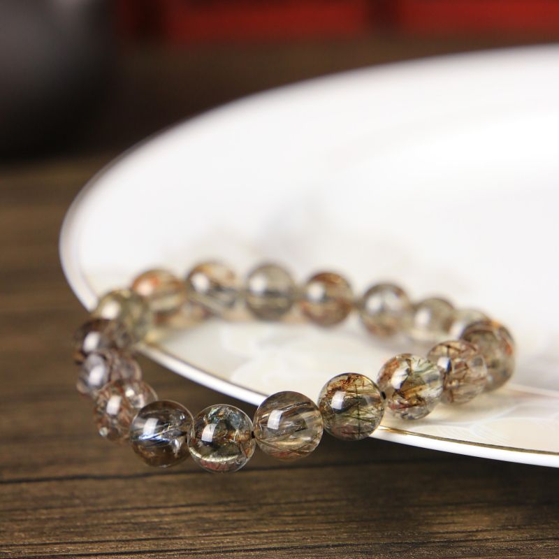 Black Gold Super Seven Bracelet (10mm+)