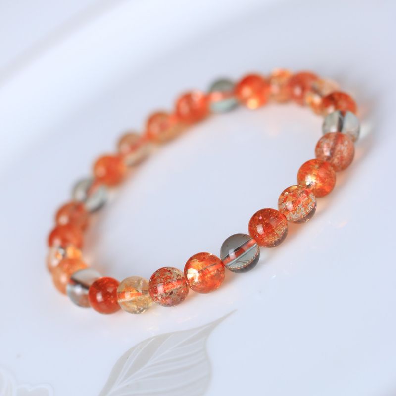 Colorful Sunstone Arusha Bracelet (7mm+)