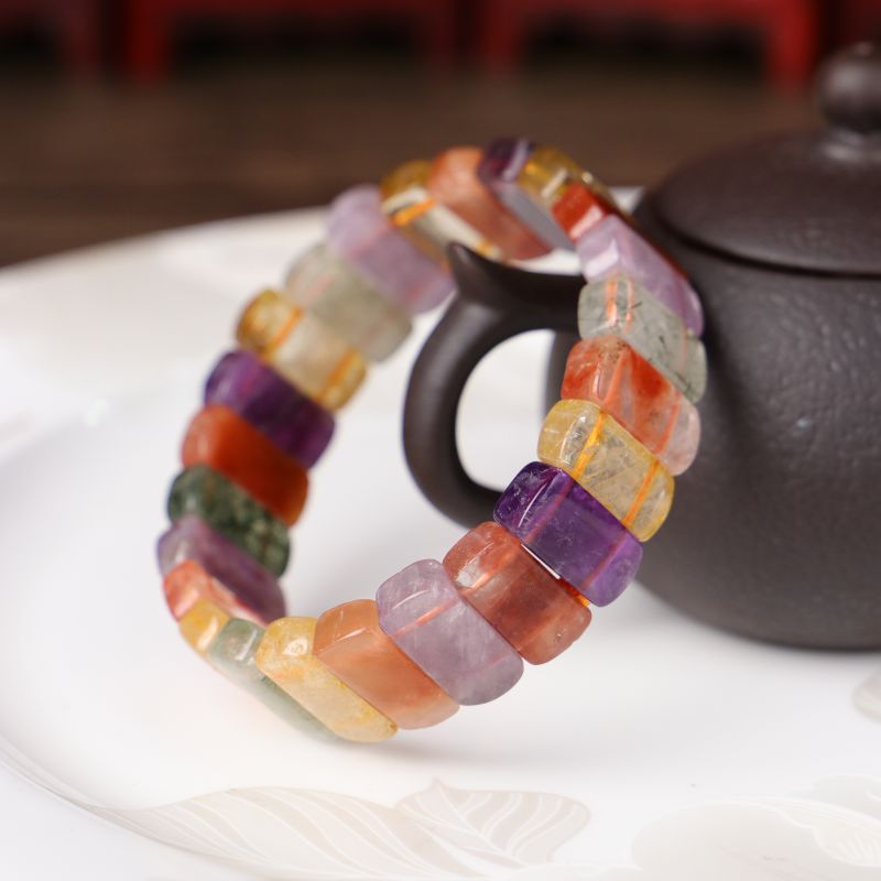 Welfare Crystal Multi-Gem Bracelet