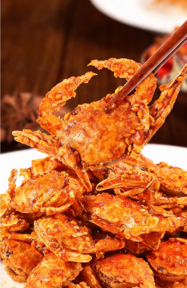 Spicy Crispy Sea Crab Snacks – High Protein, Low Sodium & Ready-to-Eat (Healthy Seafood Jerky)