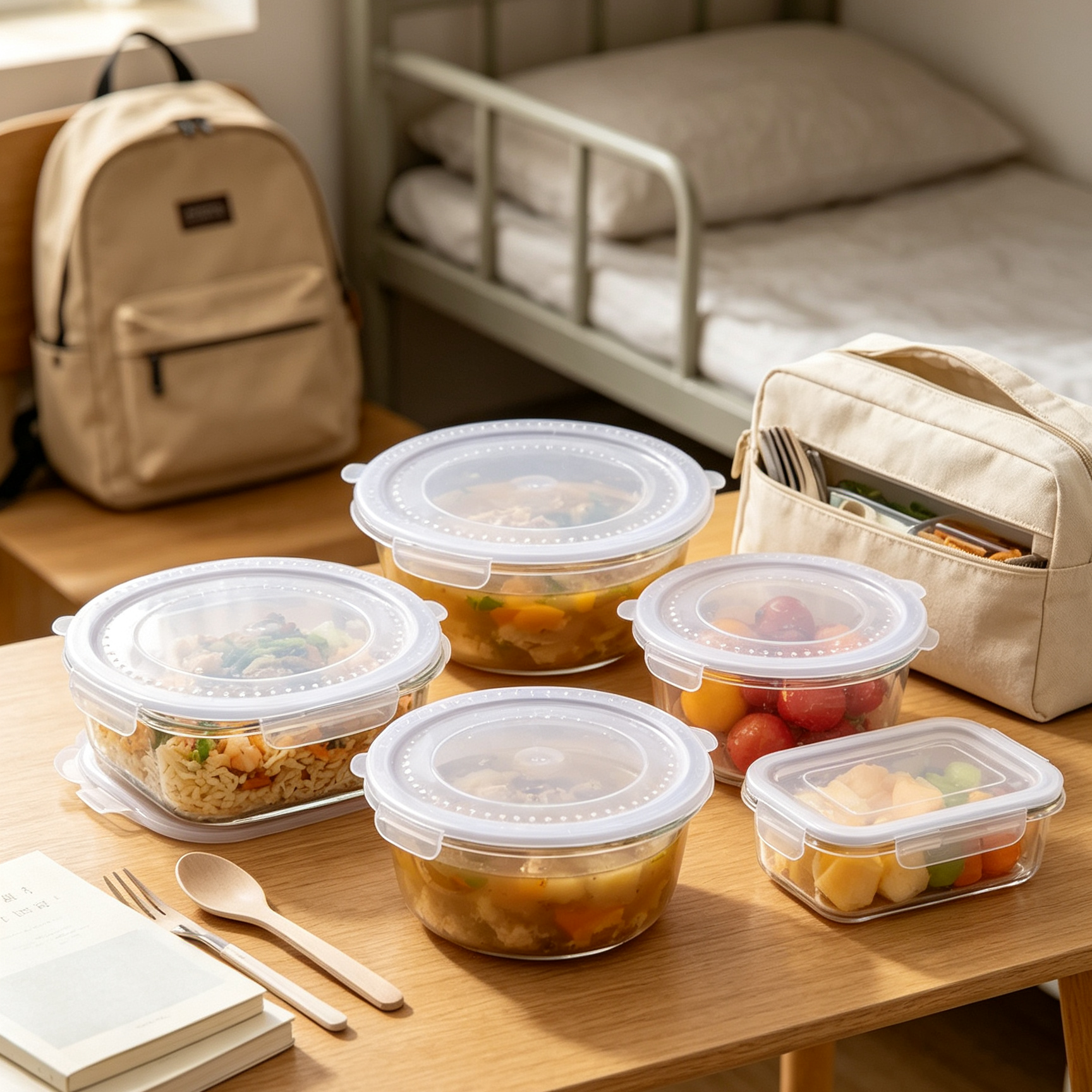 6-Piece Reusable Silicone Stretch Lids | Airtight Food Storage Covers, Microwave Safe