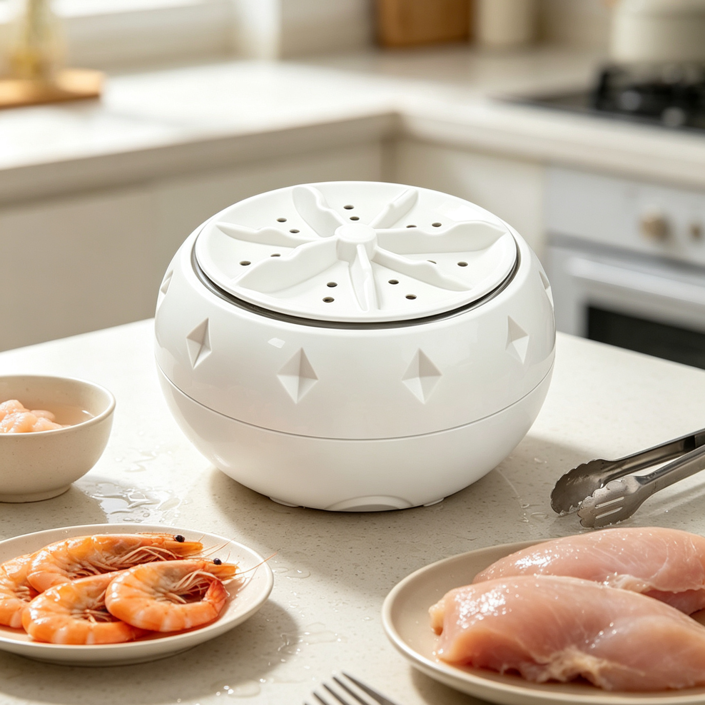 Ultrasonic Fruit and Vegetable Cleaner – Advanced Hydrocyclone Purifier
