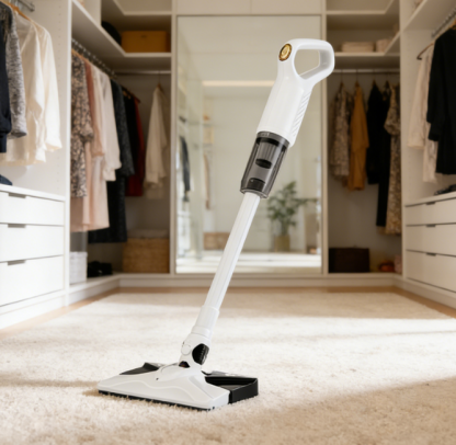 Cordless Wet Dry Vacuum Cleaner & Mop – All-in-One Floor Washer with High Suction for Dust Mites & Stains