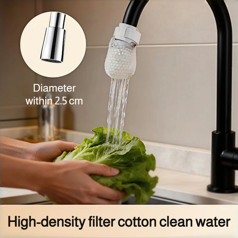 Faucet Water Filter | Sediment Filter Bag | Tap Water Purifier | Kitchen Splash Guard | Rust and Scale Remover | Micron Cotton Filter | Home Water Filtration