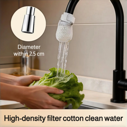 Faucet Water Filter | Sediment Filter Bag | Tap Water Purifier | Kitchen Splash Guard | Rust and Scale Remover | Micron Cotton Filter | Home Water Filtration