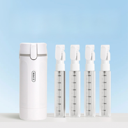 Set Botol Travel Mudah Alih – Bekas Kosmetik Silikon Anti-Bocor untuk Syampu & Losyen 