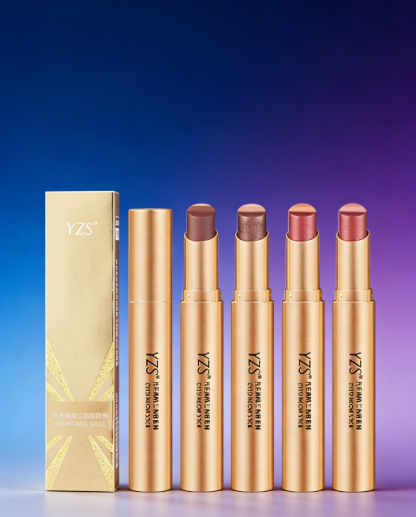 Kayu Pembayang Mata 3 Warna Golden Diamond: Solekan Mata 3D Satu Leretan (Mudah & Berkilau)