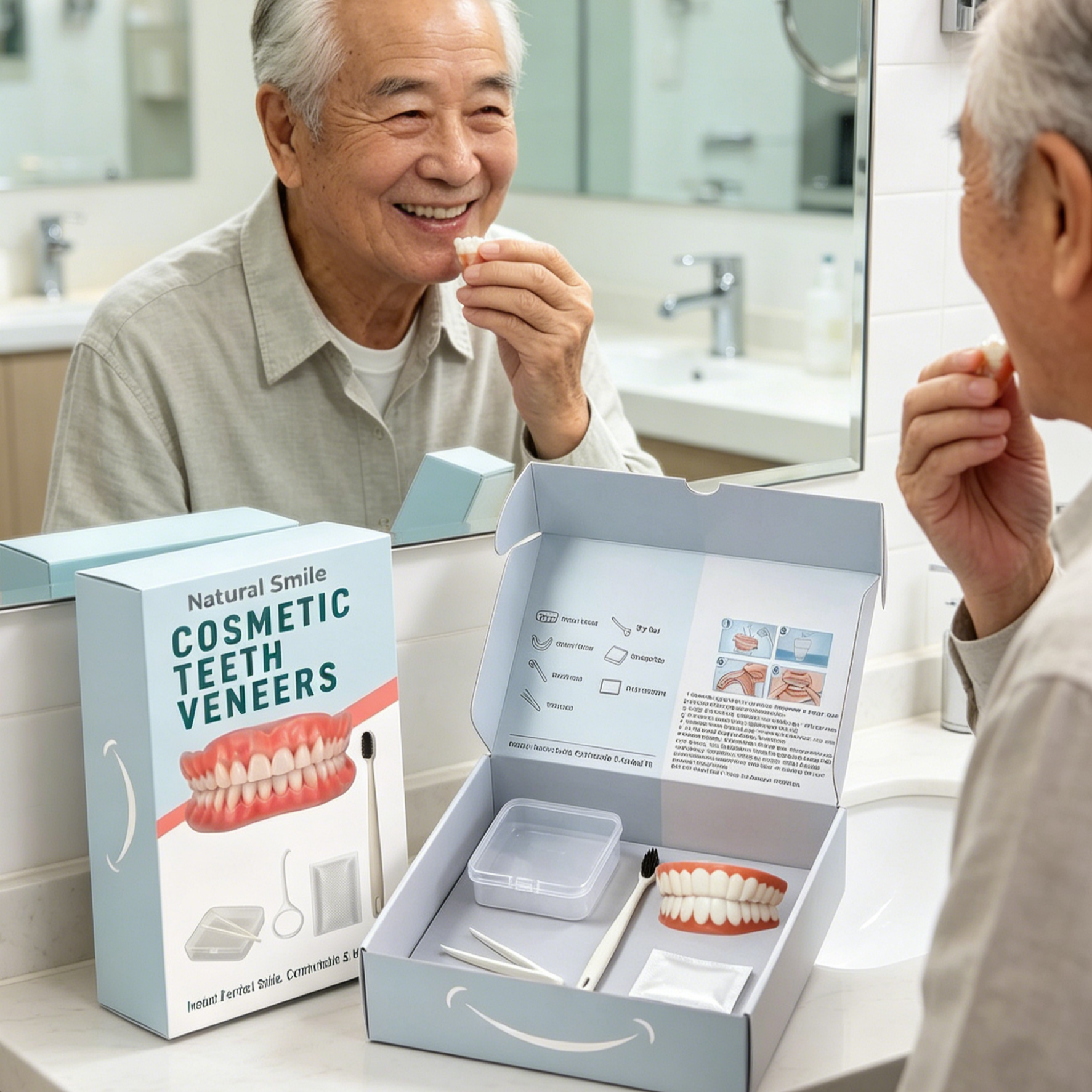 DIY Custom Dentures in 3 Mins | No Glue & No Dentist | Everlasting Smile