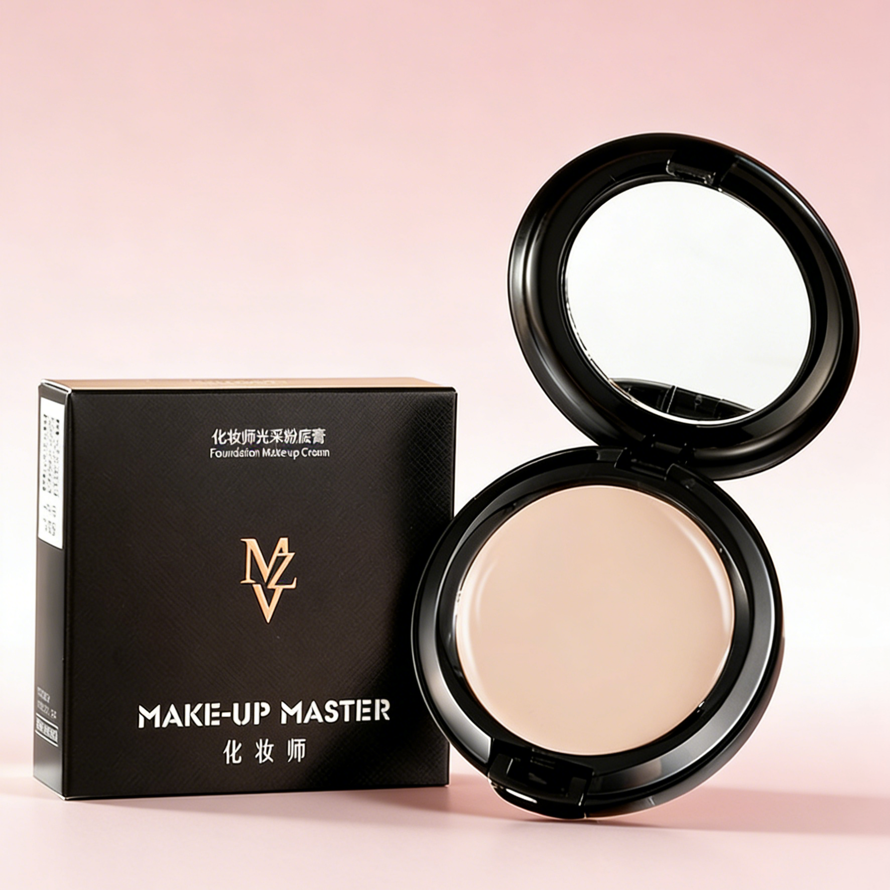 Foundation Concealer Cream Premium | Krim Asas Penyamar Noda untuk Solekan Natural | Ringan, Tahan Lama & Kalis Air | Sesuai untuk Semua Jenis Kulit