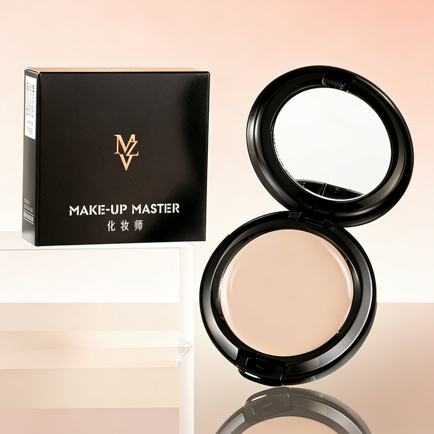 Foundation Concealer Cream Premium | Krim Asas Penyamar Noda untuk Solekan Natural | Ringan, Tahan Lama & Kalis Air | Sesuai untuk Semua Jenis Kulit