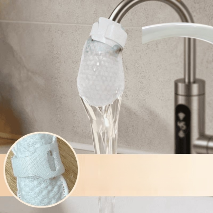 Faucet Water Filter | Sediment Filter Bag | Tap Water Purifier | Kitchen Splash Guard | Rust and Scale Remover | Micron Cotton Filter | Home Water Filtration