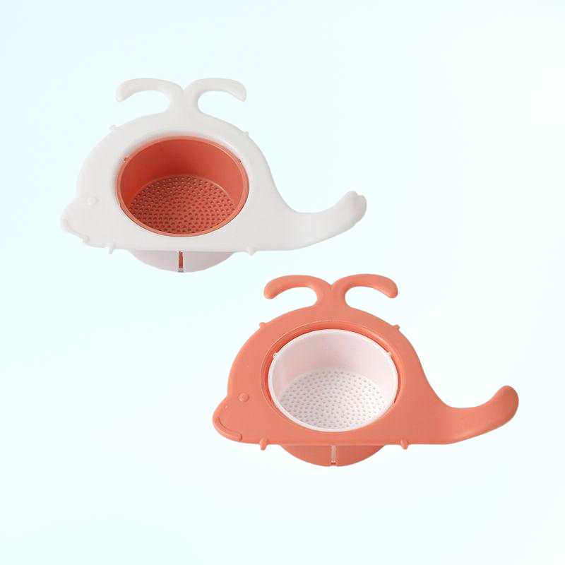 小鯨魚水槽過濾網廚房瀝水籃