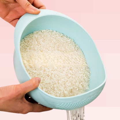 多功能淘米器淘米籃家用廚房 瀝水籃