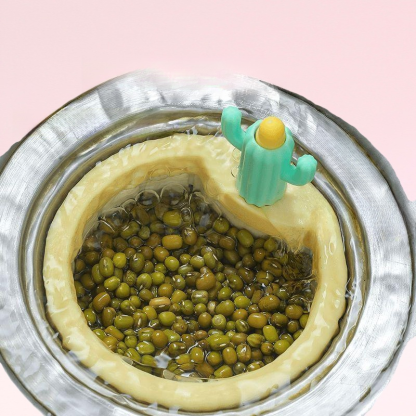 仙人掌水槽過濾籃家用廚房瀝水籃水槽殘渣過濾防堵手提不髒手