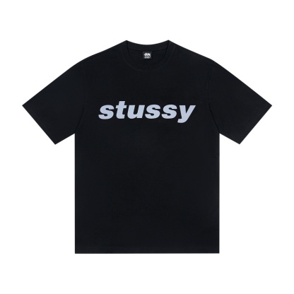 Stussy Jaws Tee "Black"