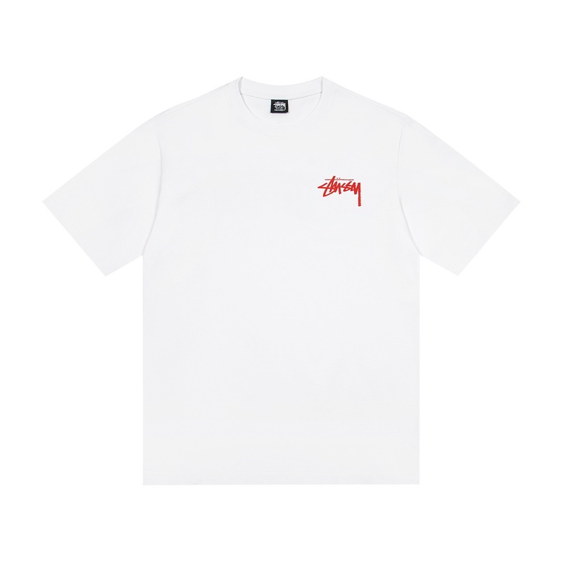 Stussy Beat Crazy Tee "White"