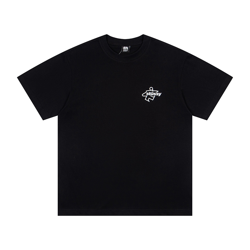 Stussy Shadow Link Tee "Black"