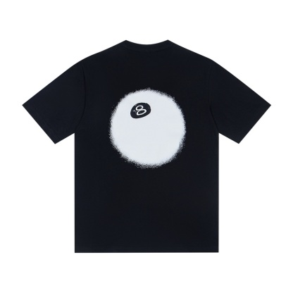 Stussy Spray 8-Ball Tee "Black"