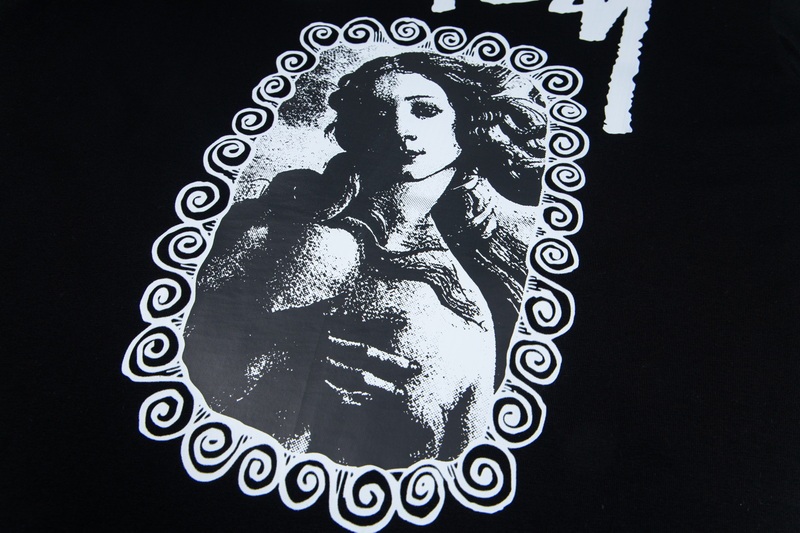 Stussy Venus Swirl Tee "Black"