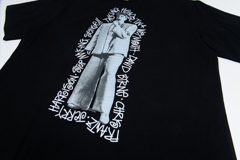 Stussy x Talking Heads Stop Making Sense Tee "Black"