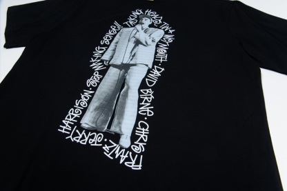 Stussy x Talking Heads Stop Making Sense Tee "Black"
