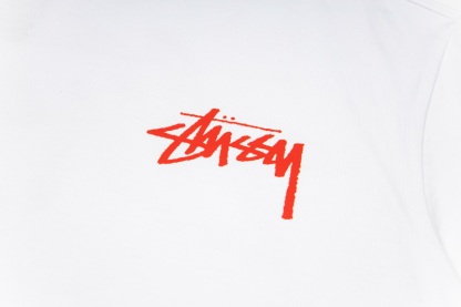 Stussy Beat Crazy Tee "White"