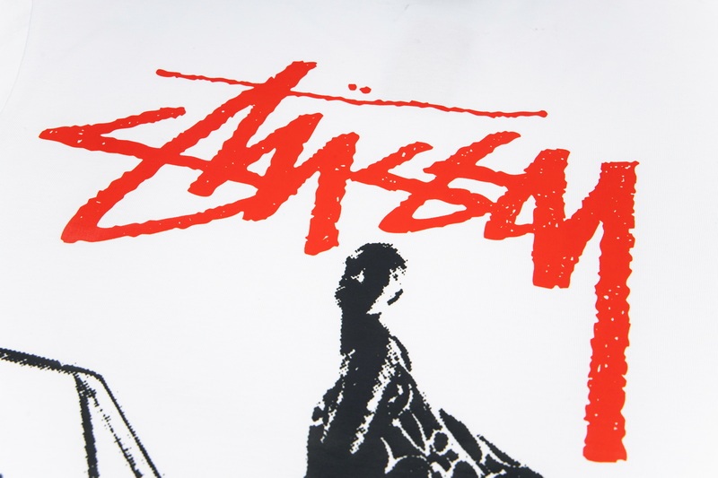 Stussy Beat Crazy Tee "White"