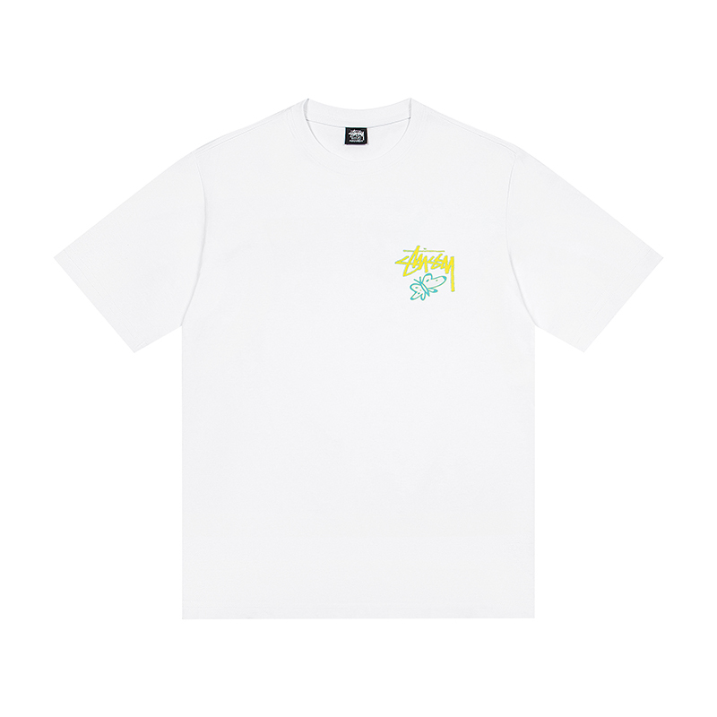 Stussy Super Bloom Tee "White"