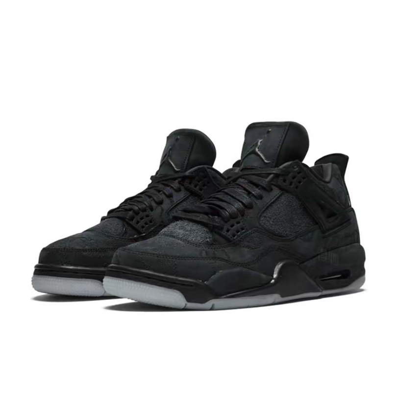 KAWS x Air Jordan 4 Retro "Black"