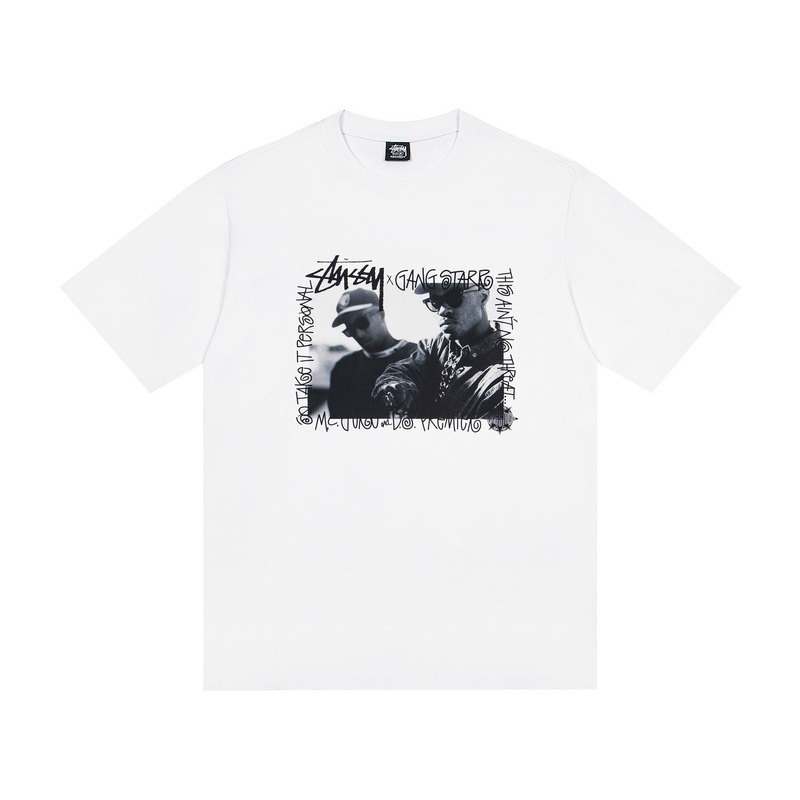 Stussy x Gang Starr Take It Personal Tee "White"