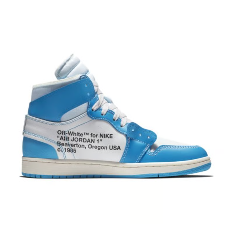 Off-White x Air Jordan 1 Retro High OG "UNC"