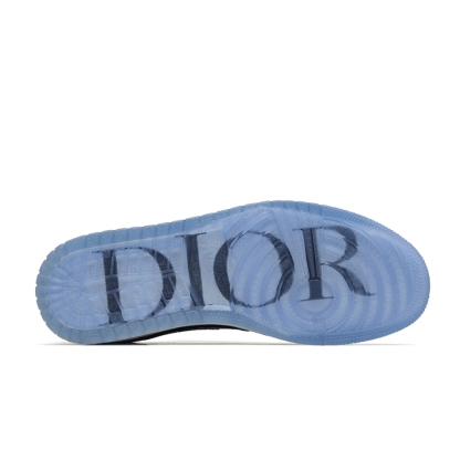 Dior x Air Jordan 1 Retro Low OG "White Wolf Grey"
