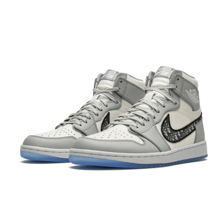 Dior x Air Jordan 1 Retro High OG "White Wolf Grey"
